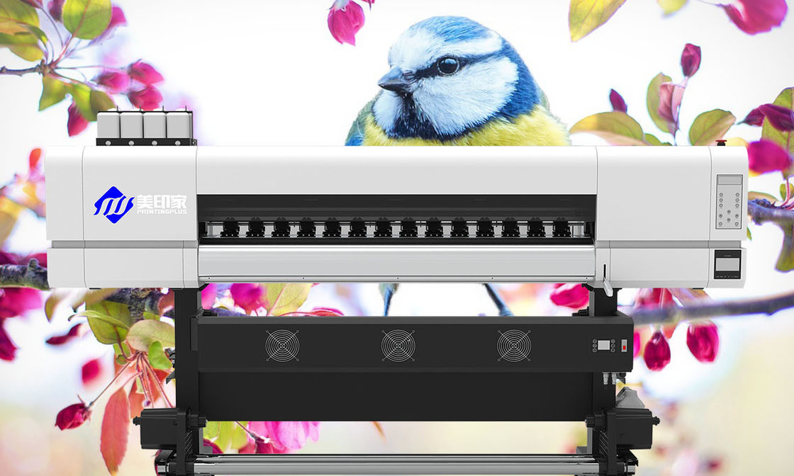 Сольвентный струйный принтер EPSON-I3200A1 HD с цветной печатью CMYK