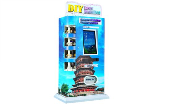 Автоматическая торговая машина мощностью 400 с напряжением 220 В и 4G / WIFI / проводным подключением